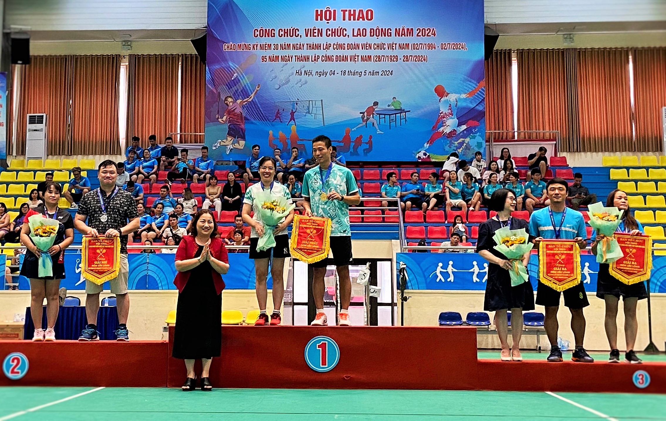 Bế mạc và trao giải Hội thao Công đoàn Viên chức Việt Nam năm 2024